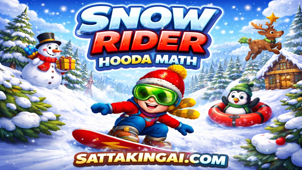 Snow Rider Hooda Math – Free Snowboard Style Game